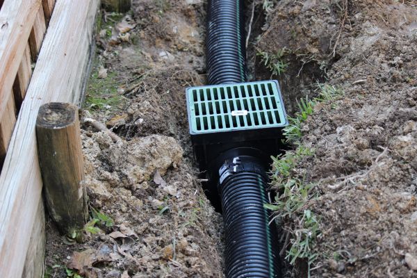 Cost of Curtain Drain Construction in Westminster