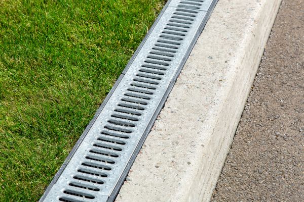 Courtyard Drain Installation in Westminster